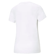 T-Shirt mit Logoprint - 002-PUMA WHITE - Weiß