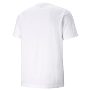 T-Shirt mit Logoprint - 002-PUMA WHITE - Weiß