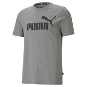 T-Shirt mit Logoprint - 003-MEDIUM GRAY HEATHER - Grau