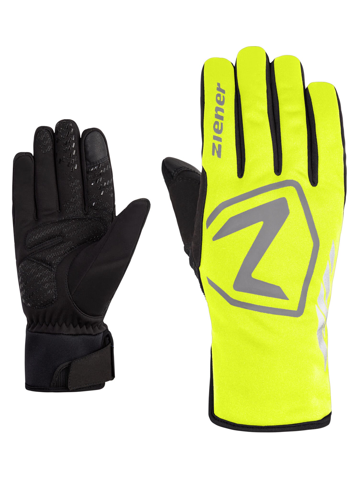 Fahrrad-Handschuhe DAQUA AS(R) TOUCH - 737-poison yellow - Gelb