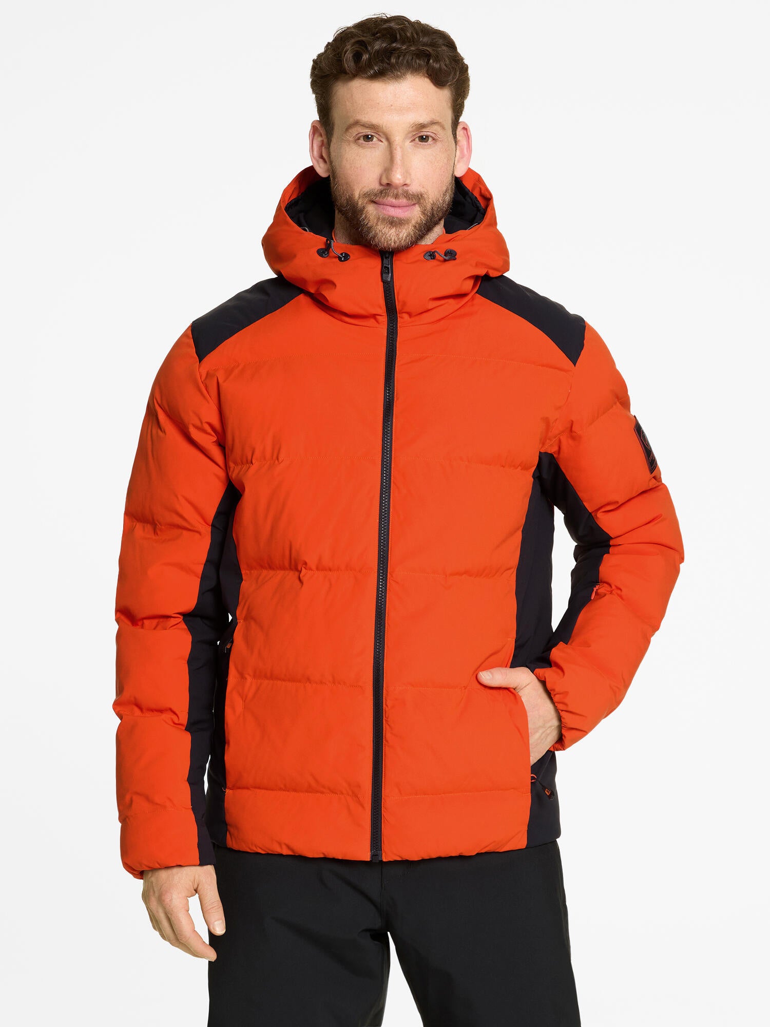 Skijacke TYERS MAN - 633-orange pumpkin - Orange