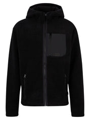 Fleecejacke JUHA - 12-black - Schwarz