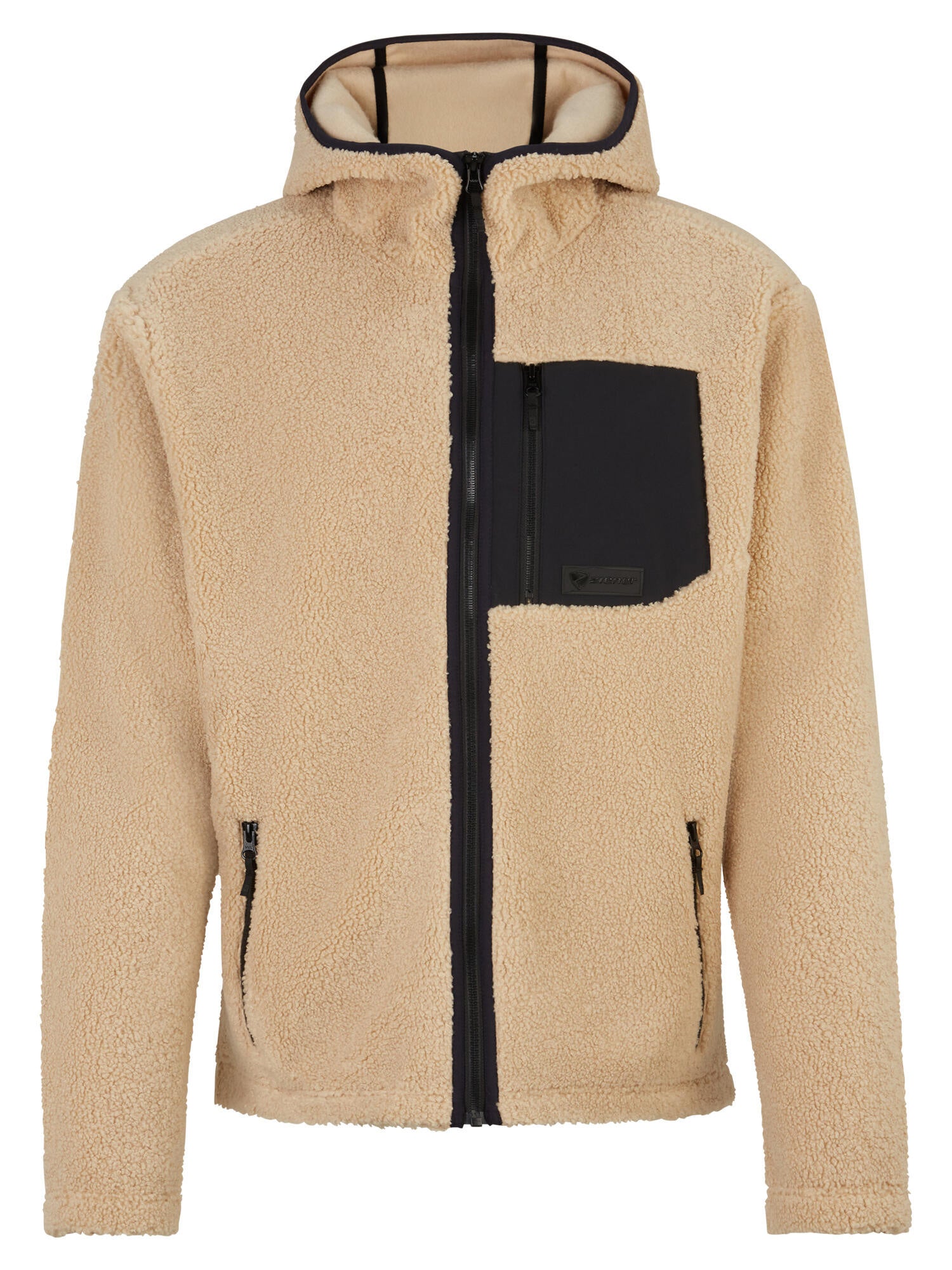 Fleecejacke JUHA - 310-cashew - Beige