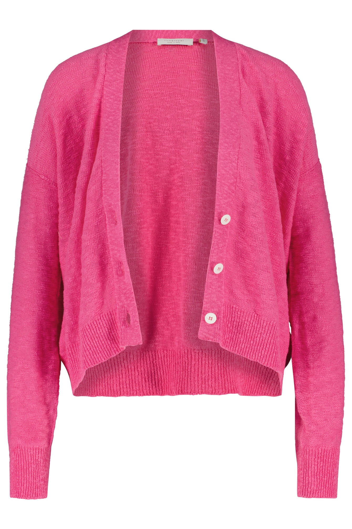 Cardigan - 647-pink cosmos - Pink