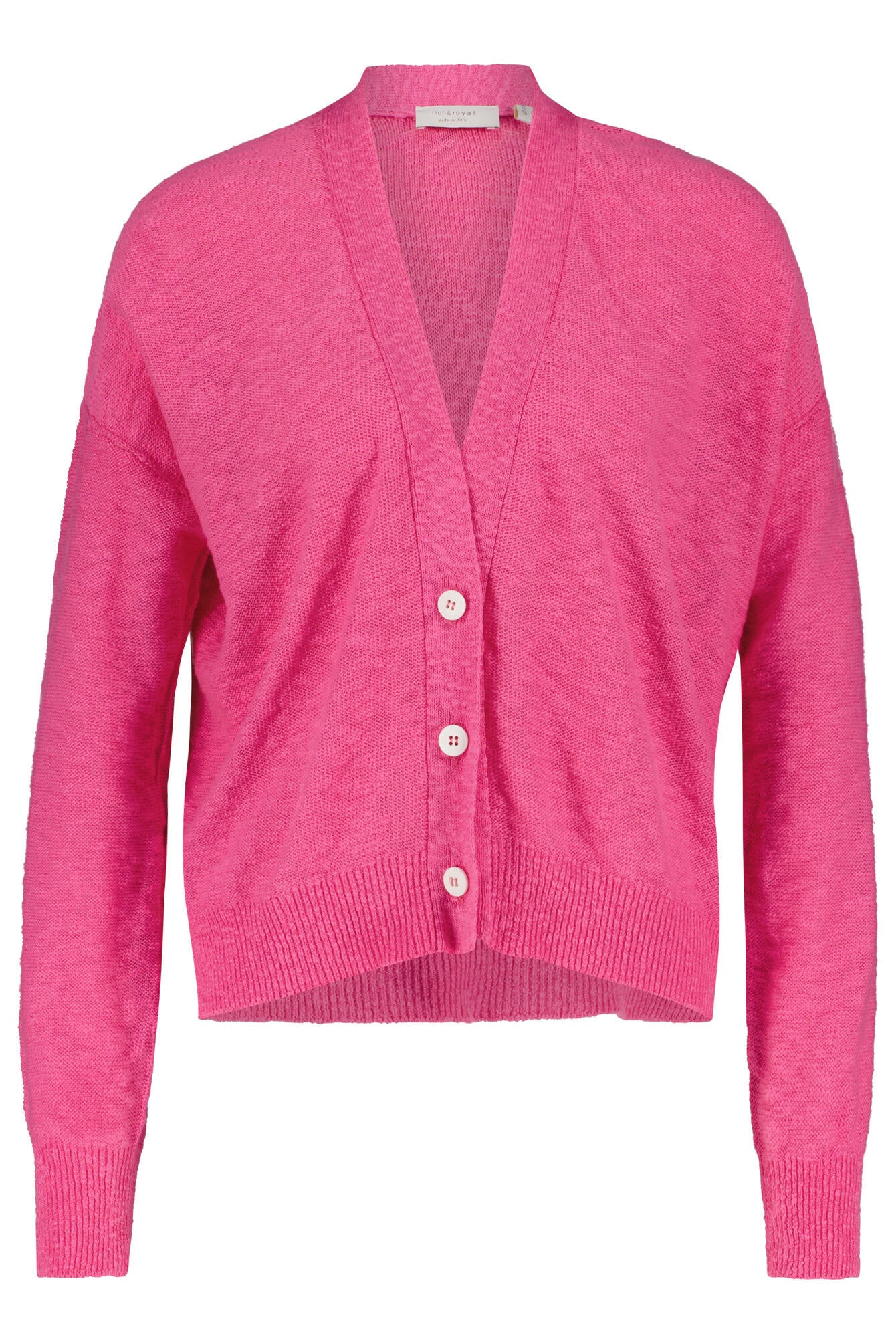 Cardigan - 647-pink cosmos - Pink