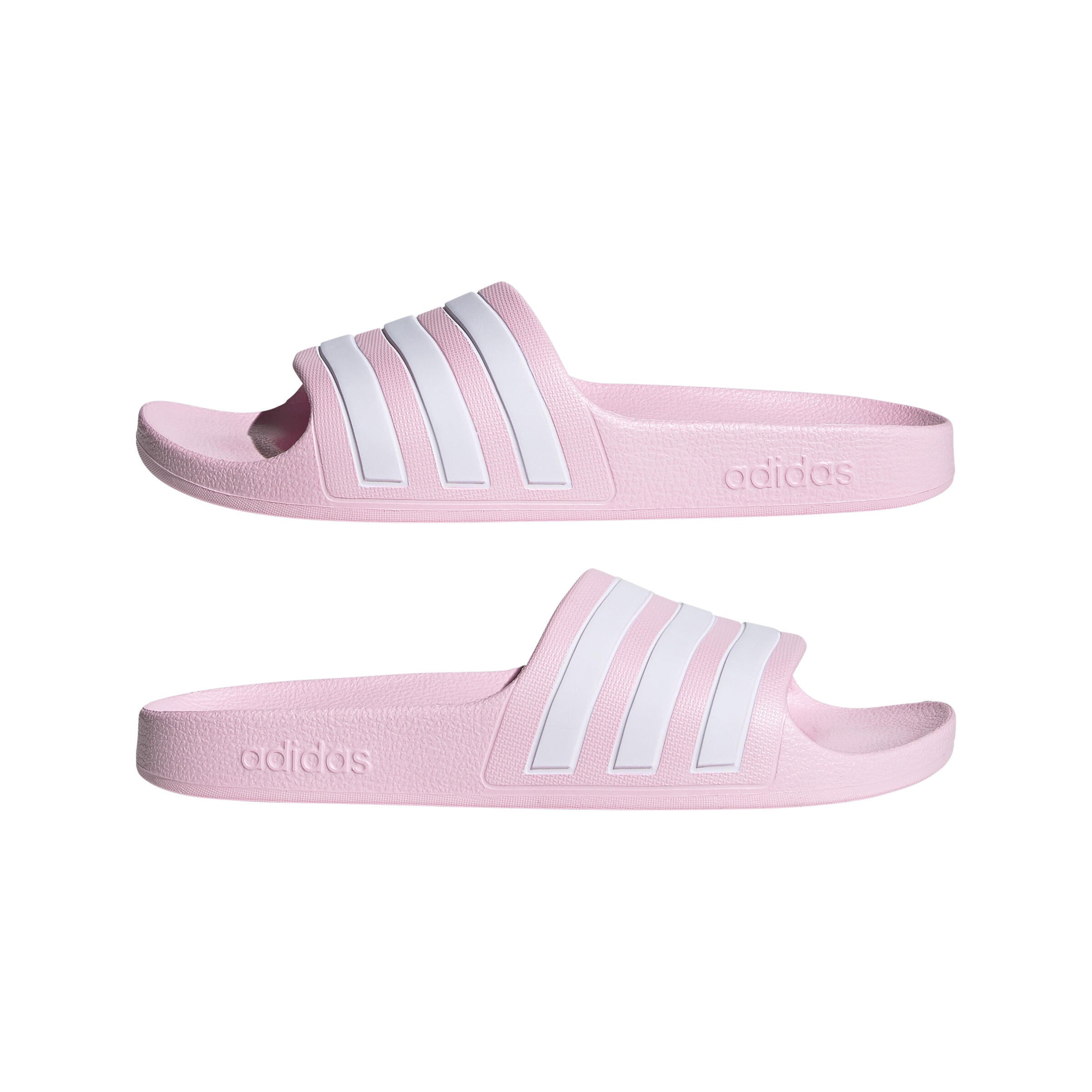 Badeschlappen Adilette - CLPINK/FTWWHT/CLPINK - Rosa