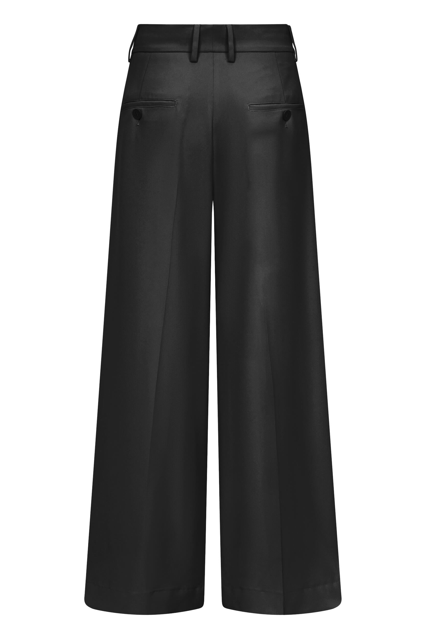 Palazzohose IVON Wide Leg - 990 - Schwarz