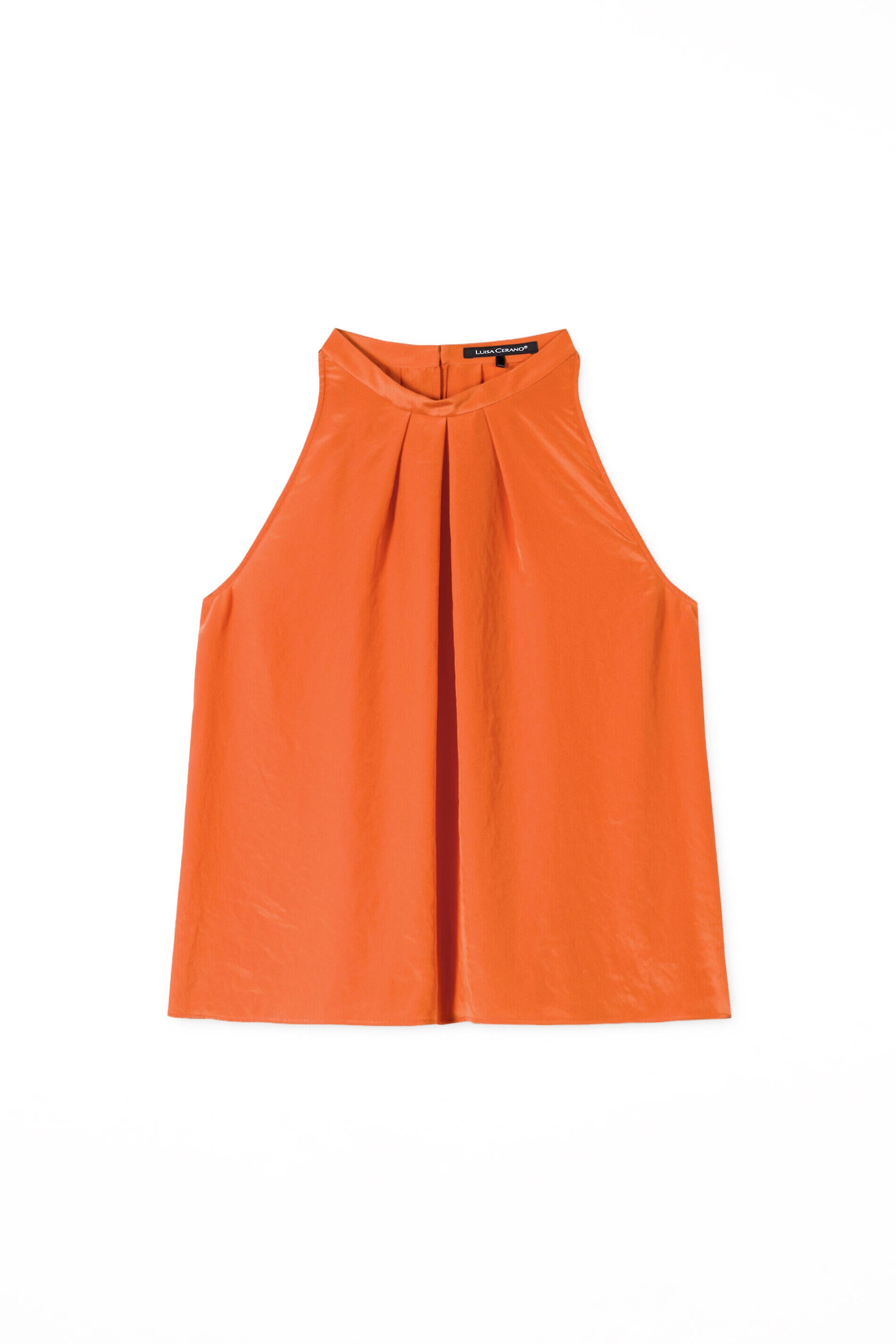 Neckholder-Top - 646 - Orange