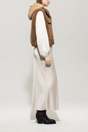 Weste aus Fun-Fur - 748 - Braun