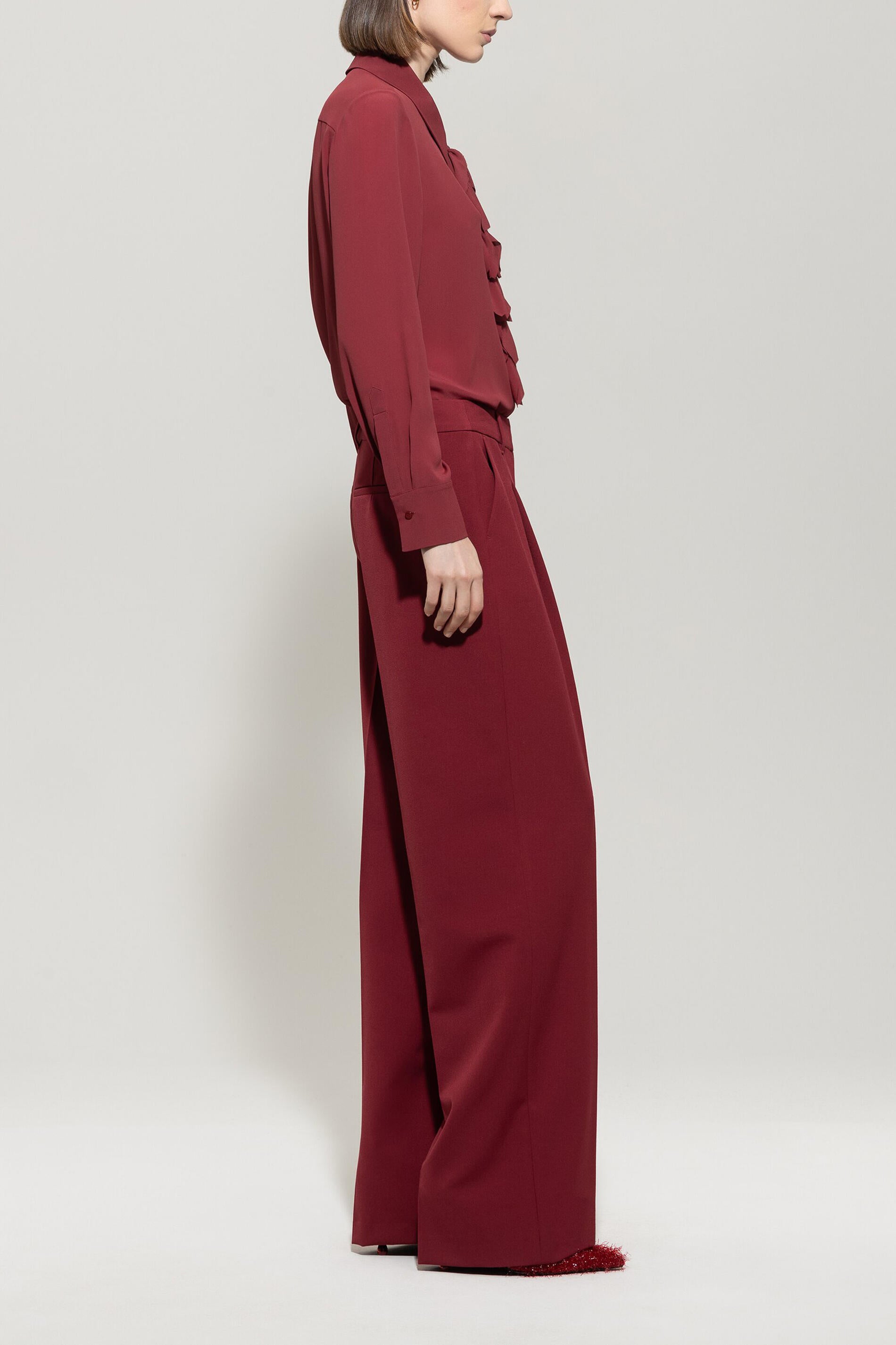 Hose Wide Leg - 472 - Rot