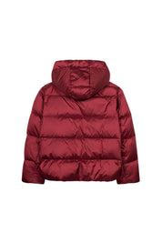 Daunenjacke mit Kapuze - 472 - Rot
