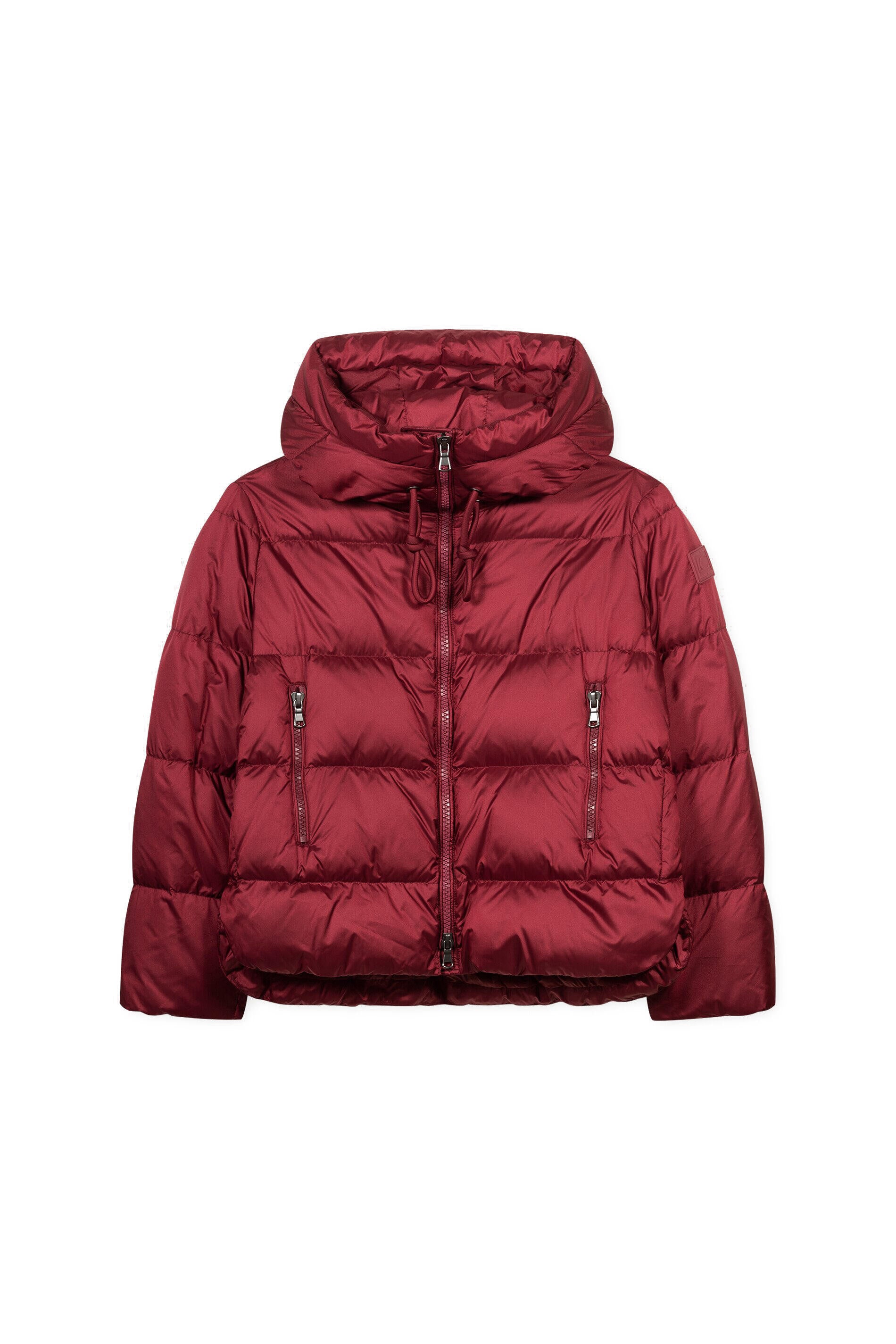 Daunenjacke mit Kapuze - 472 - Rot