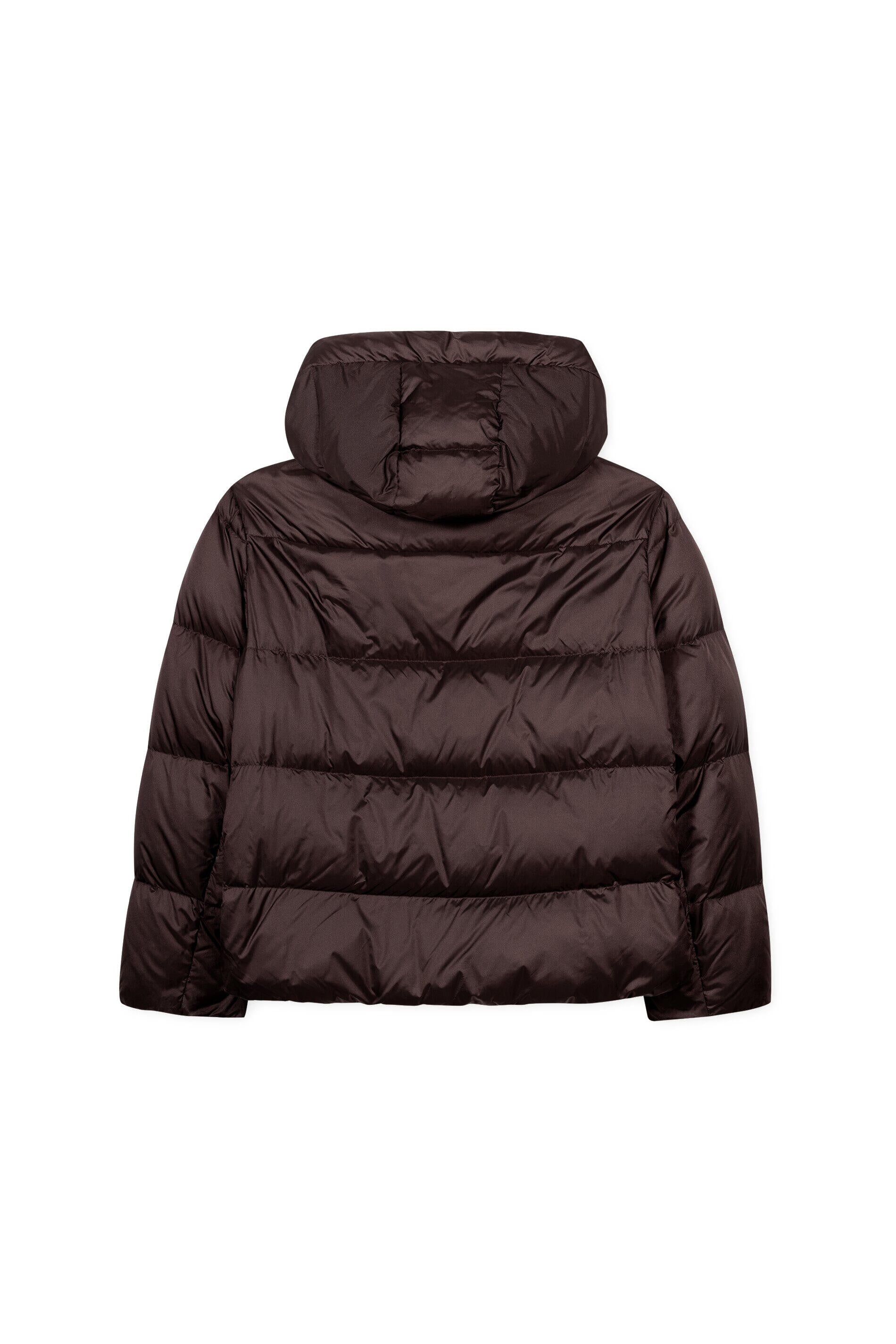 Daunenjacke mit Kapuze - 780 - Braun