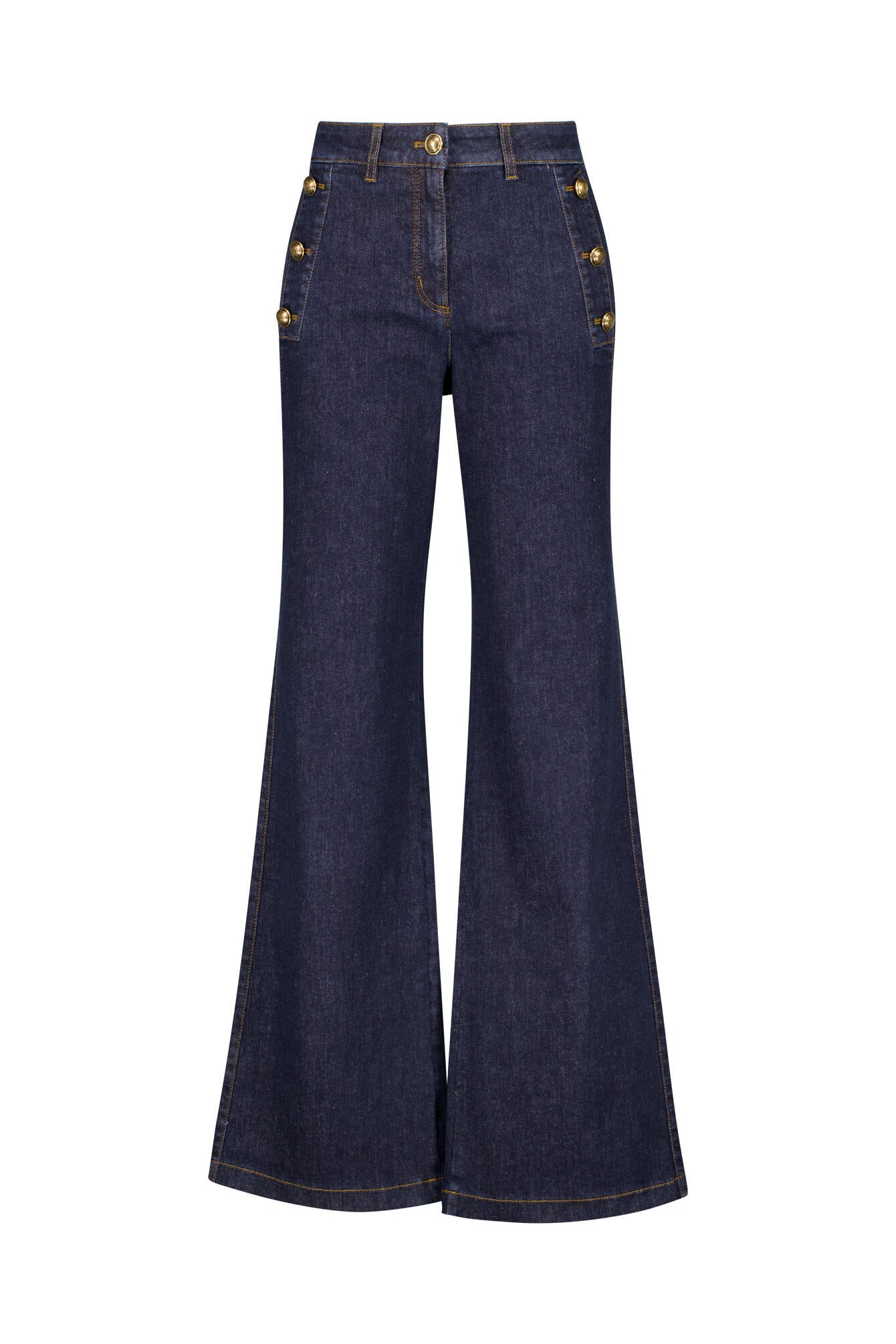 Jeans Wide Leg - 252 - Blau