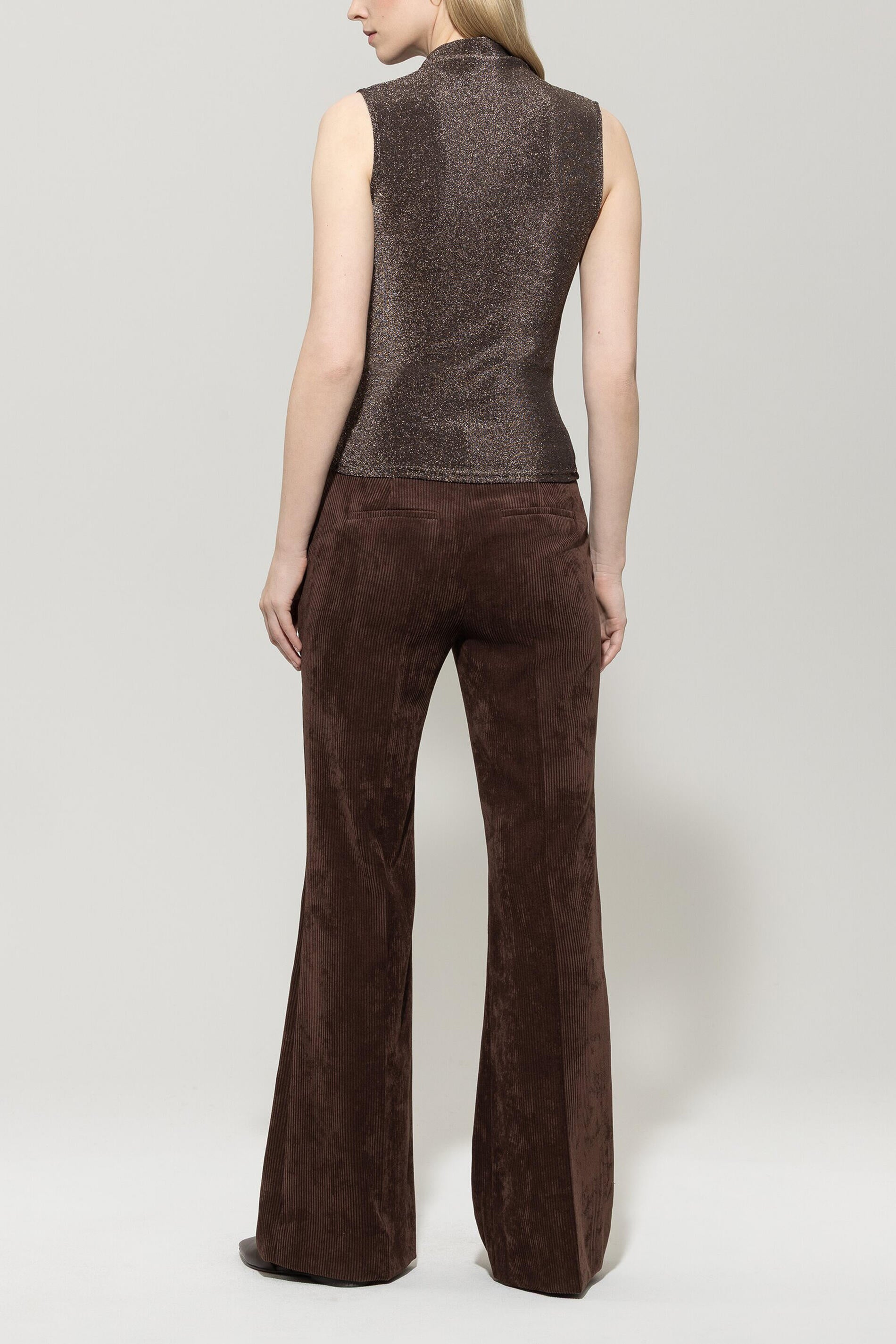 Cordhose Flared Leg - 780 - Braun