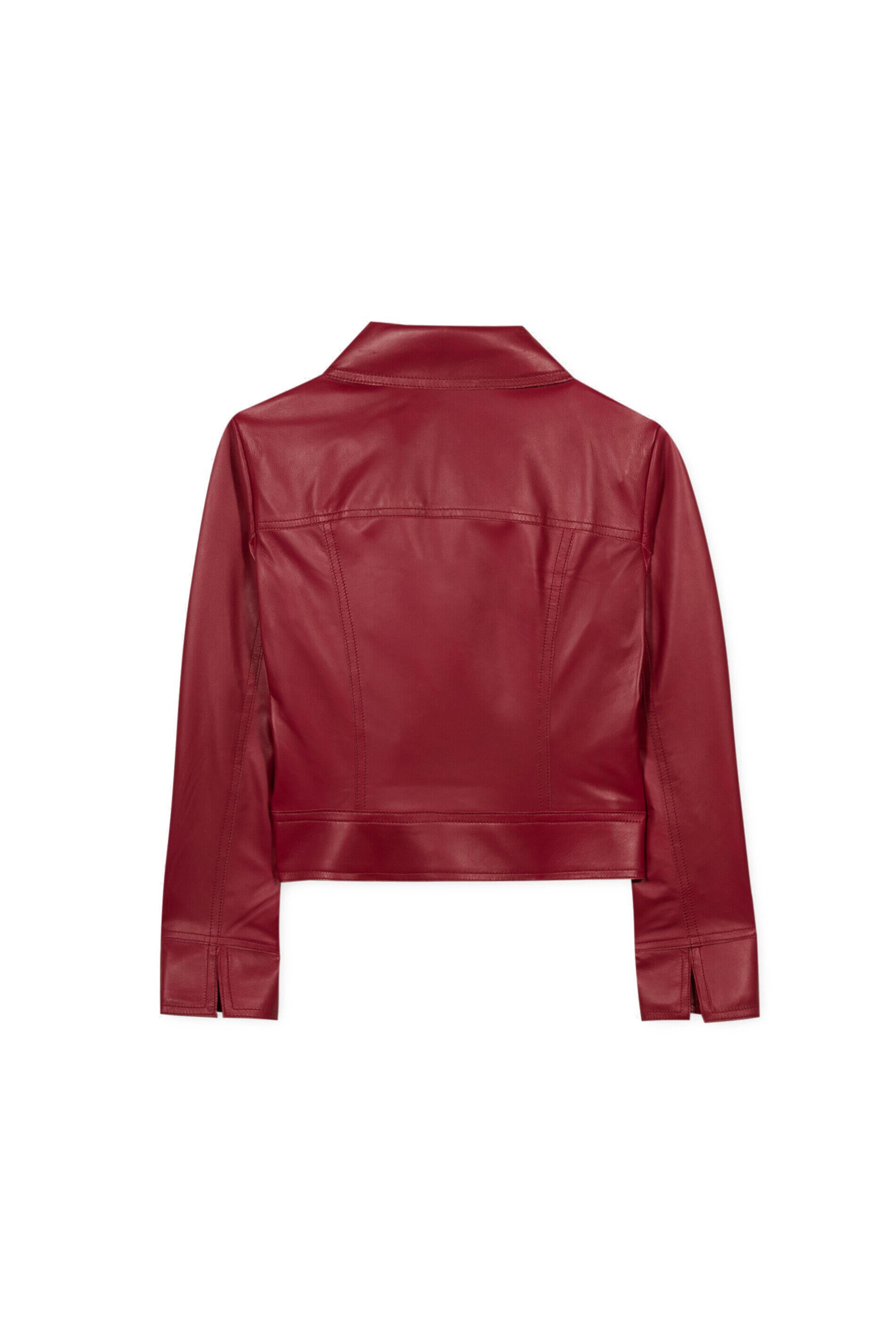 Lederjacke aus Nappaleder - 472 - Rot
