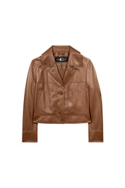 Lederjacke aus Nappaleder - 758 - Braun