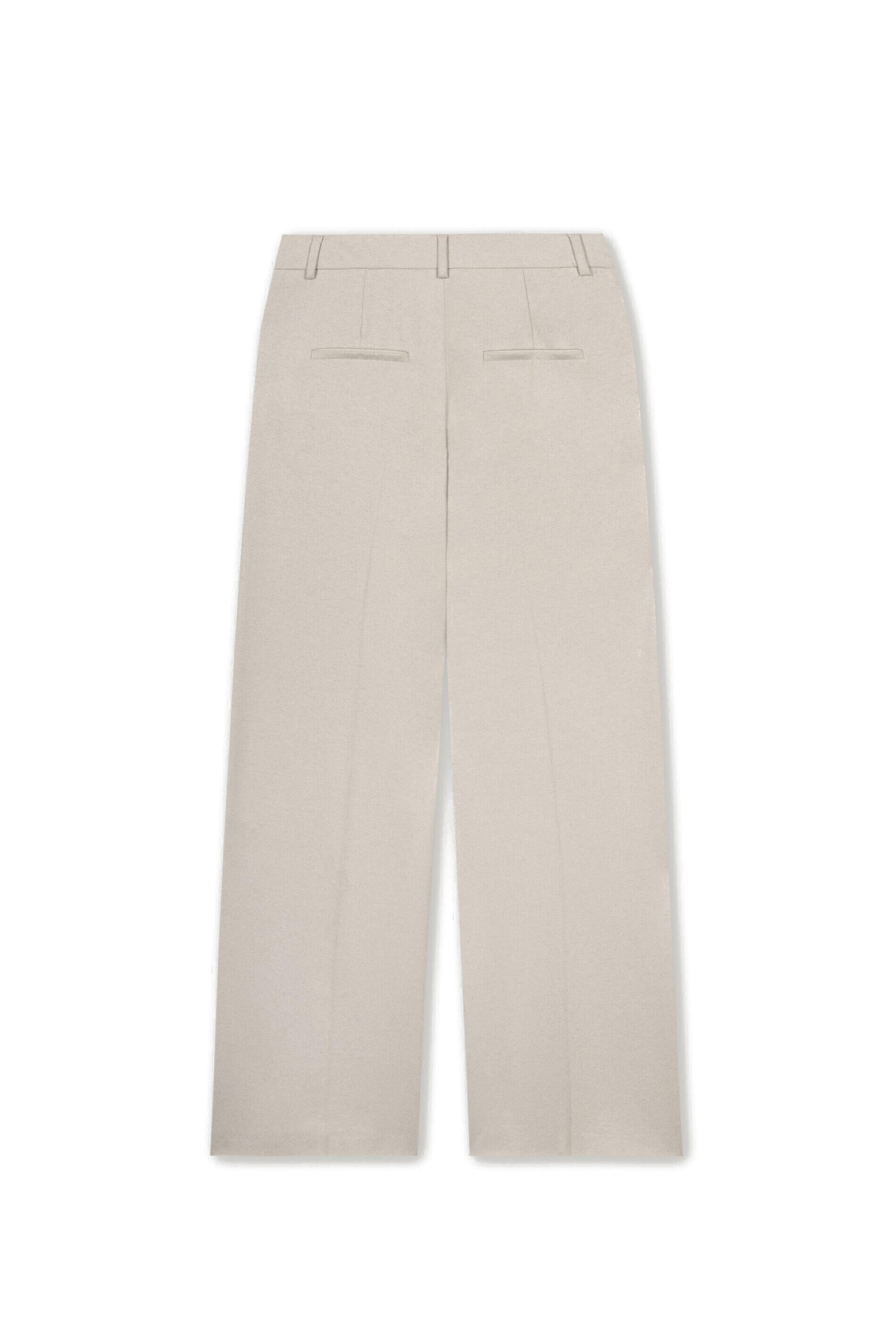 Wollhose Wide Leg - 722 - Beige