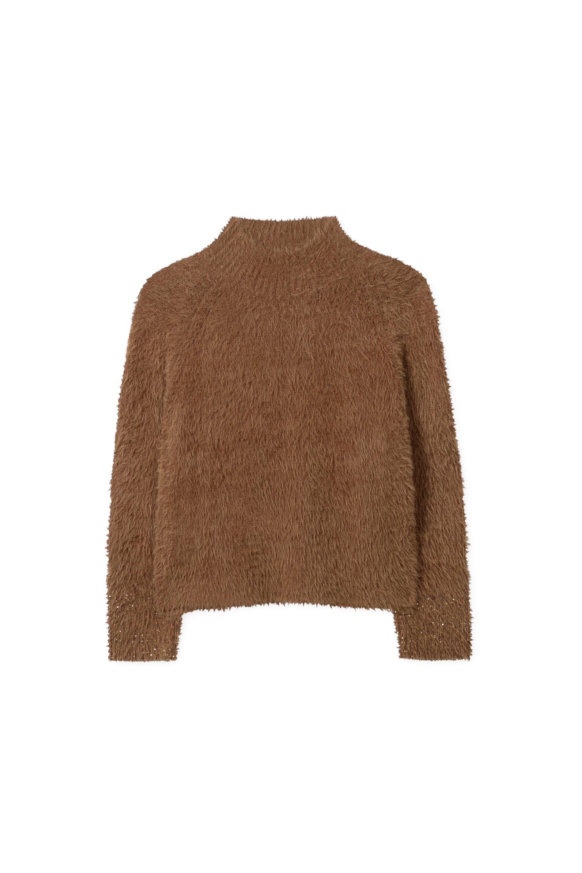 Wollpullover - 758 - Braun