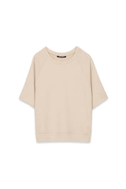 T-Shirt mit Strasssteinen - 725 - Beige