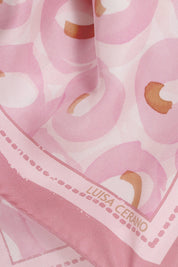 Tuch aus Seide - 1054 - Rosa