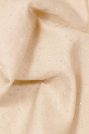 Tuch mit Strasssteinen - 725 - Beige