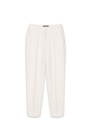 Bundfaltenhose Tapered Fit - 105 - Creme