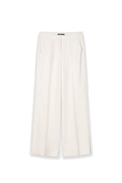 Bundfaltenhose Wide Leg - 105 - Creme