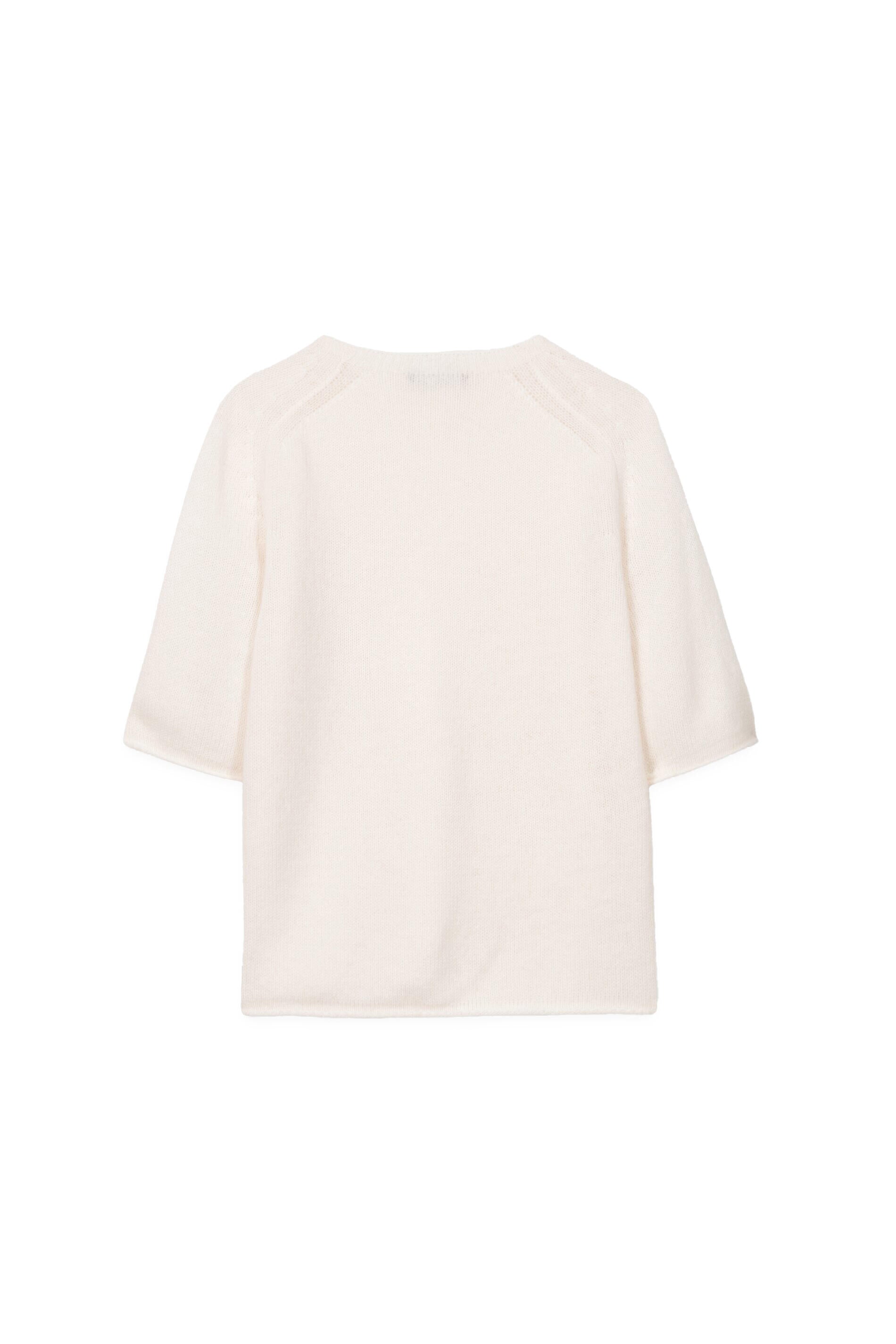 Strickpullover aus Kaschmir-Mix - 105 - Creme