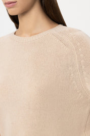 Strickpullover aus Kaschmir-Mix - 725 - Beige