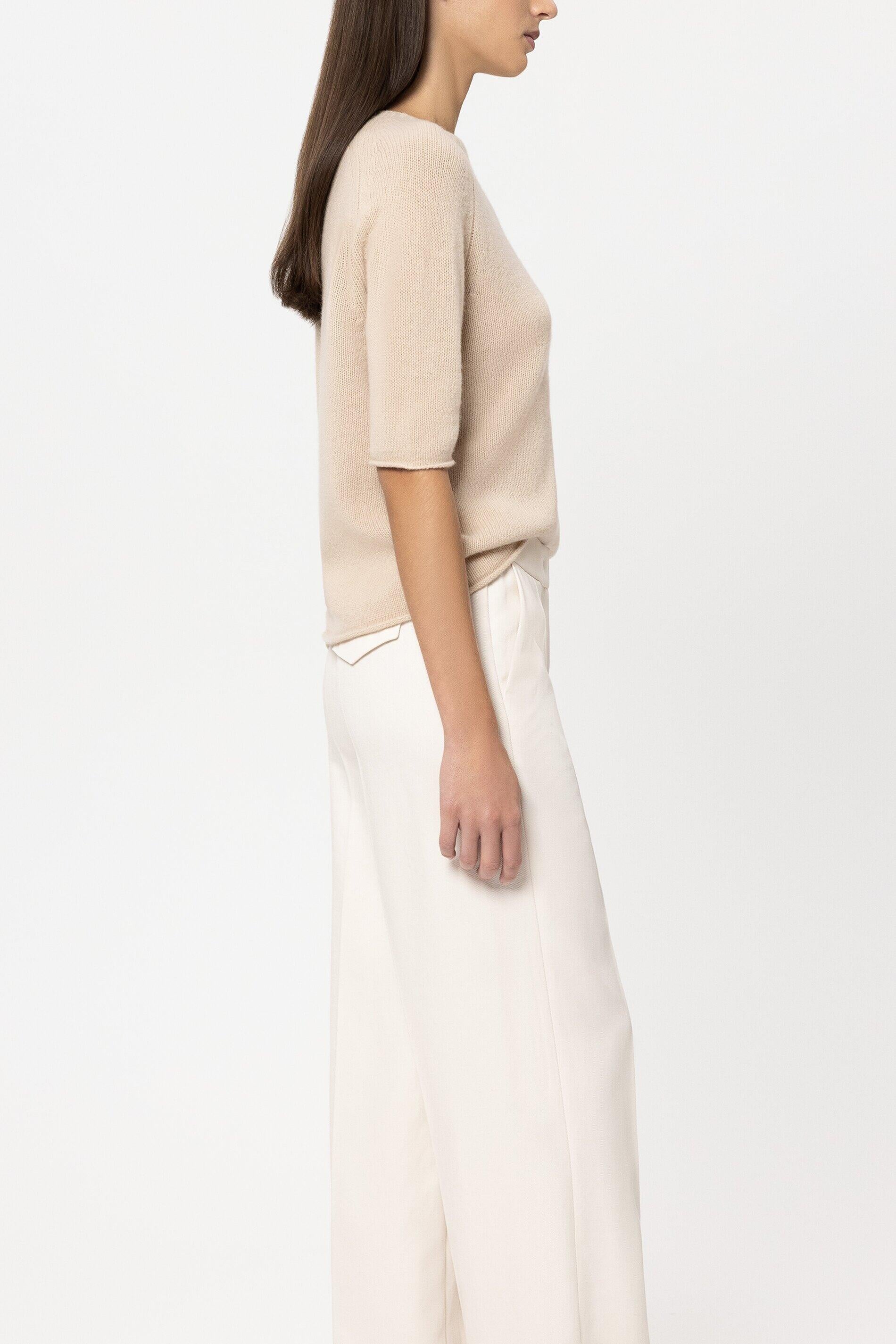 Strickpullover aus Kaschmir-Mix - 725 - Beige