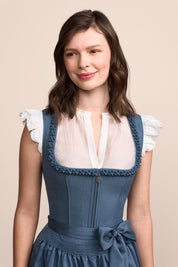Dirndl JOCELYN 60cm - 8-blau - Blau
