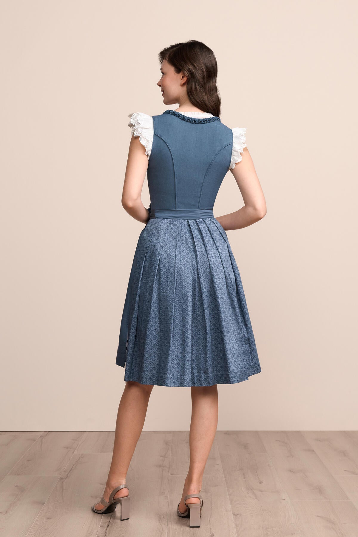 Dirndl JOCELYN 60cm - 8-blau - Blau