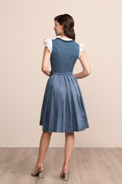 Dirndl JOCELYN 60cm - 8-blau - Blau