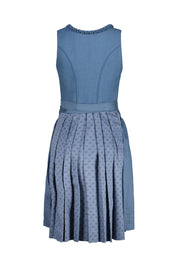 Dirndl JOCELYN 60cm - 8-blau - Blau
