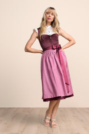 Dirndl ROYCE 70cm - 90-bordeaux - Rot