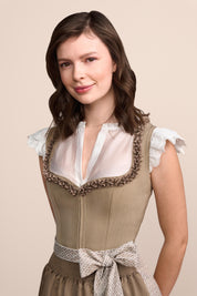 Dirndl ANICA 70cm - 23-beige - Beige