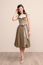 Dirndl ANICA 70cm - 23-beige - Beige