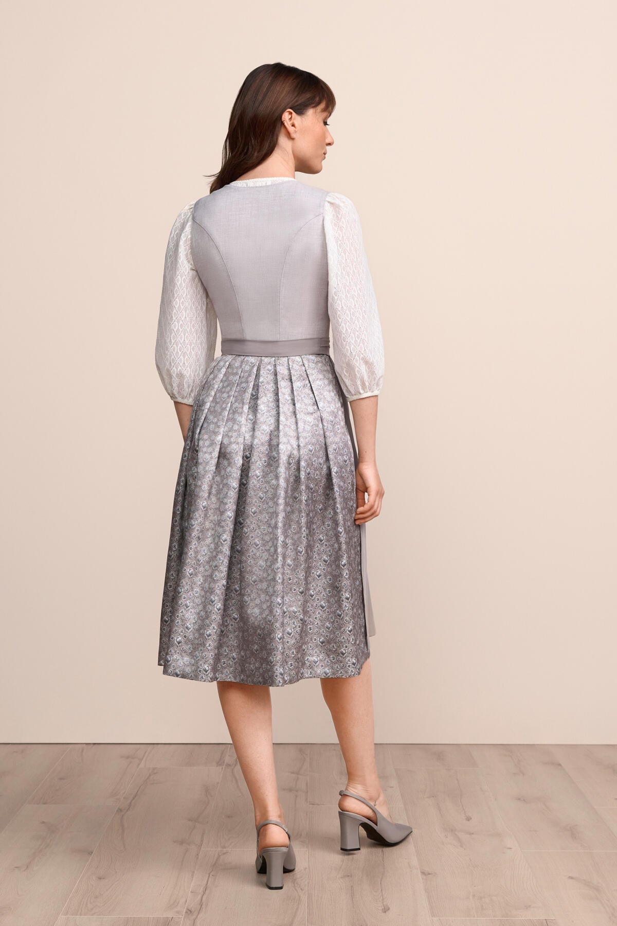 Dirndl ILEYNA (70cm) - 43-hell grau - Grau