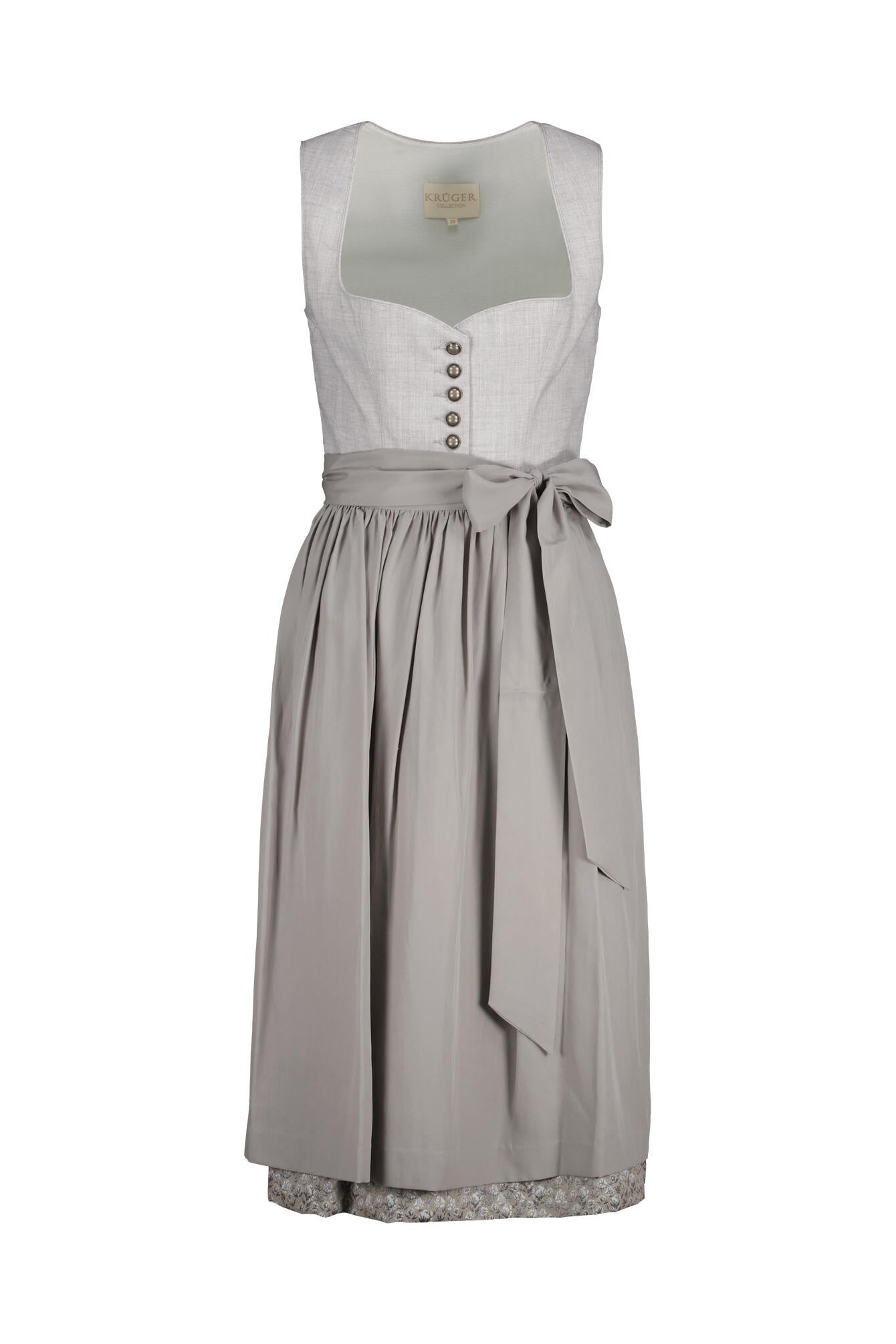 Dirndl ILEYNA (70cm) - 43-hell grau - Grau