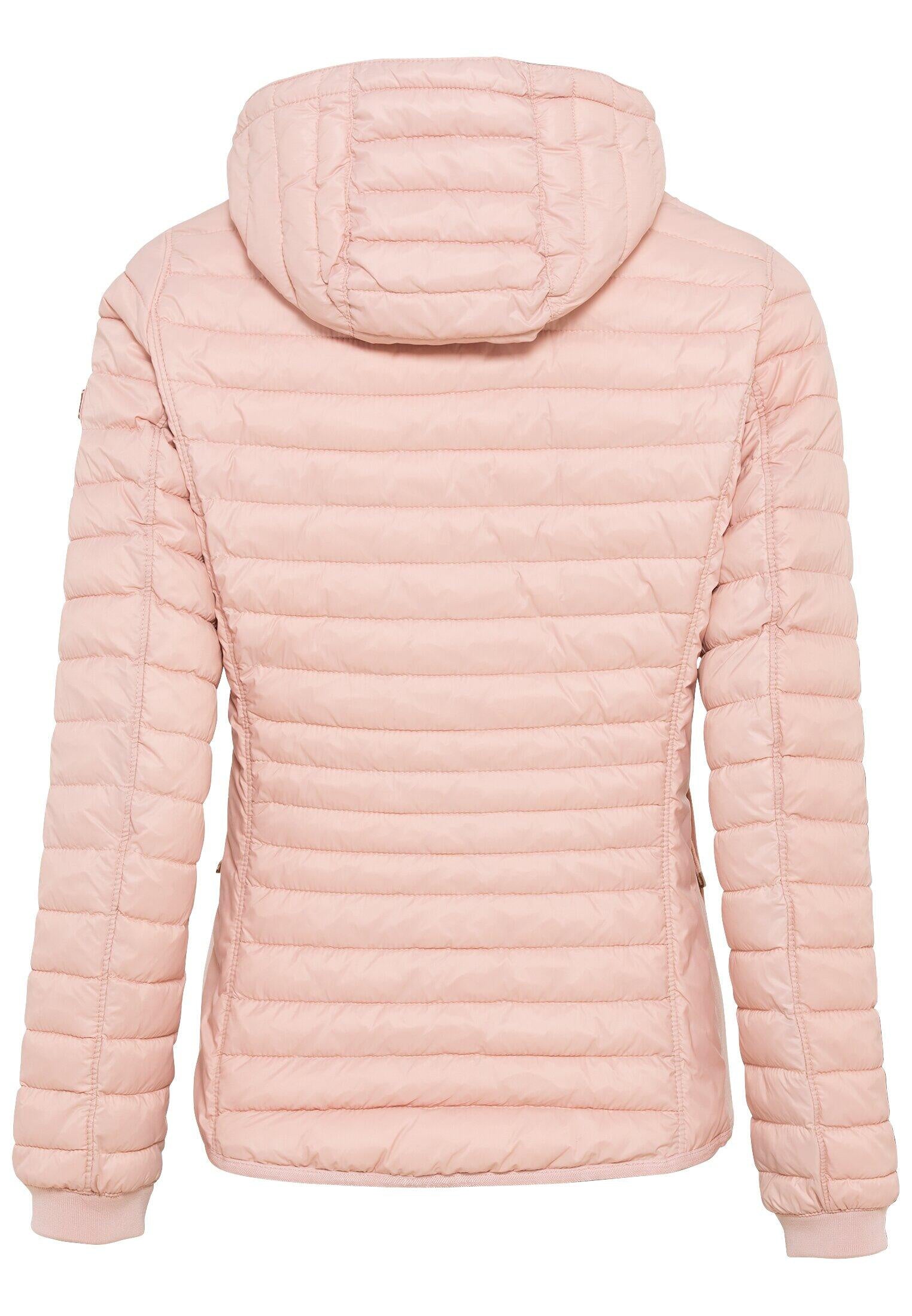 Steppjacke - 15 - Grau | Rosa