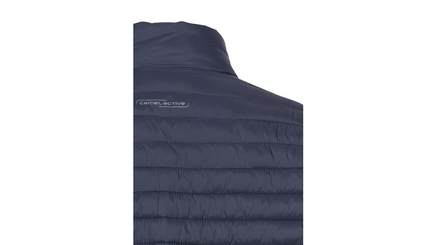 Steppjacke mit Stehkragen - 47-Night Blue - Blau