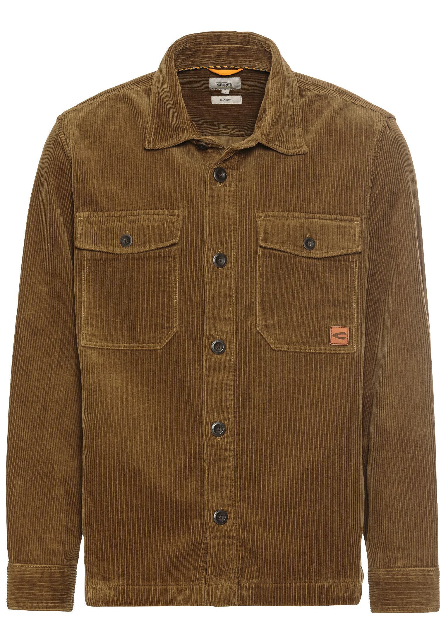 Overshirt in Cord-Optik - 24-Sepia Brown - Braun