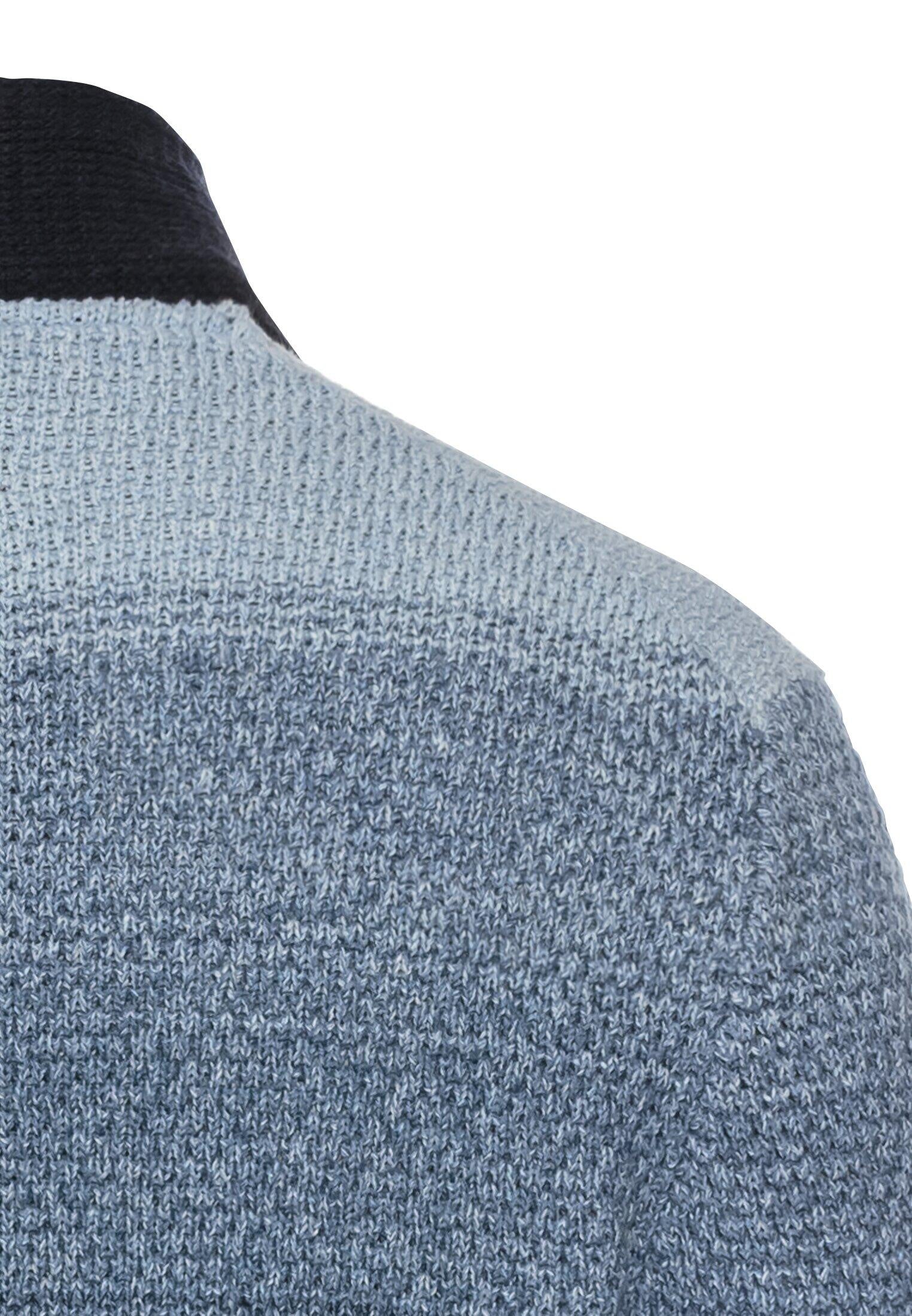 Strickjacke mit Farbverlauf - 47-Night Blue - Blau