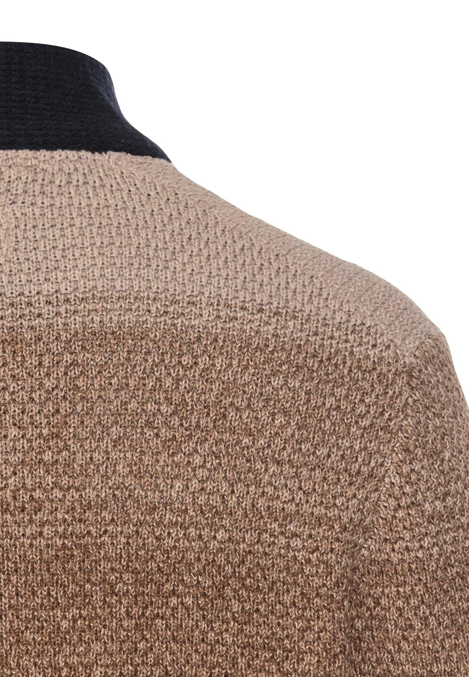 Strickpullover mit Farbverlauf - 24-Sepia Brown - Braun