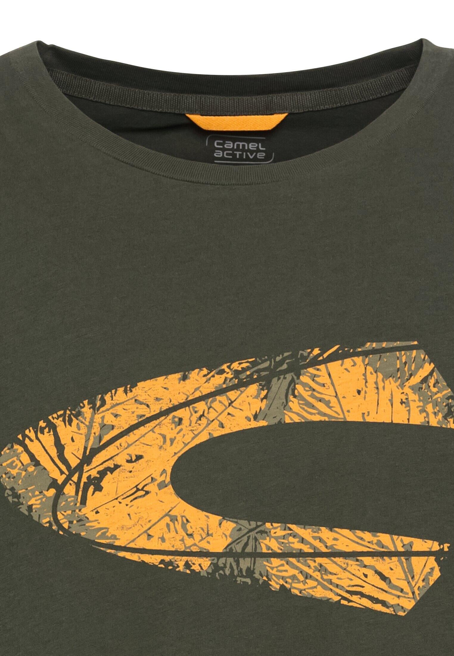 T-Shirt aus Baumwolle - 91-Leaf Green - Grün