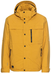 Funktionsjacke mit abnehmbarer Kapuze - 64-Cumin Yellow - Gelb