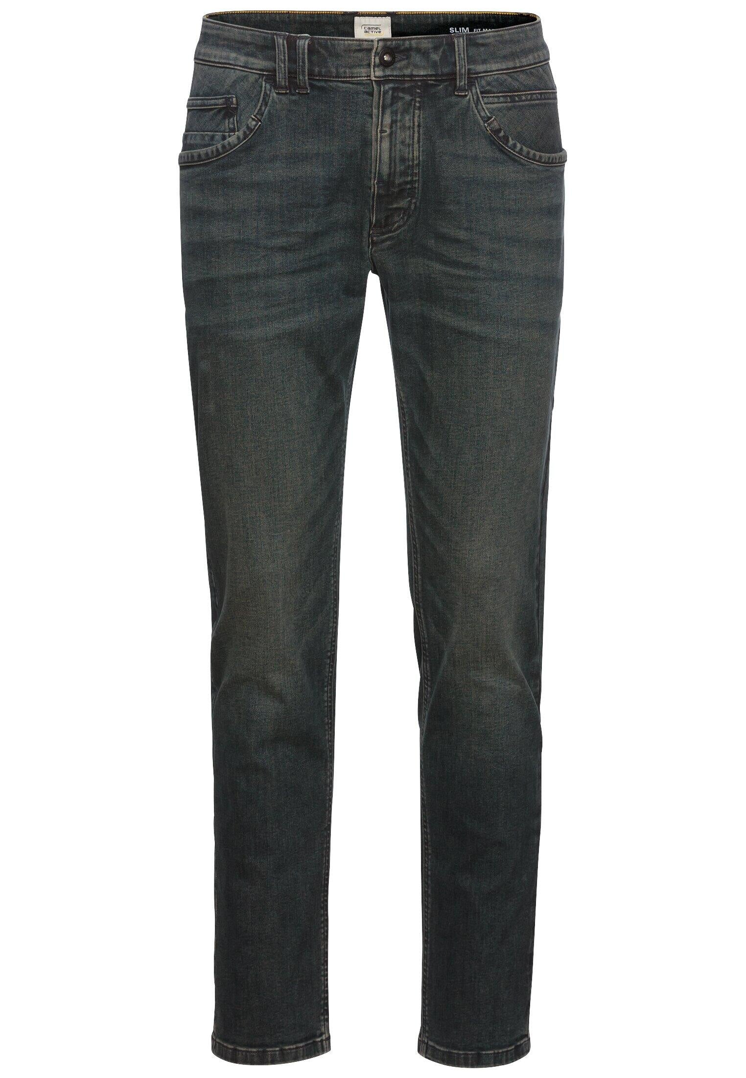 Jeans Slim Fit - 24-Browncast - Blau