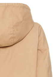 Trenchcoat mit Kapuze - 21-Caramell - Beige