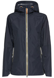 Funktionsjacke mit Kapuze - 40-Navy - Blau